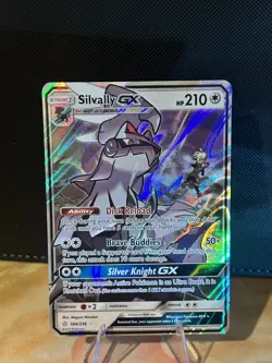 Pokemon TCG Silvally GX Ultra Rare Full Art Holo 184/236 Cosmic Eclipse EN - Image 1