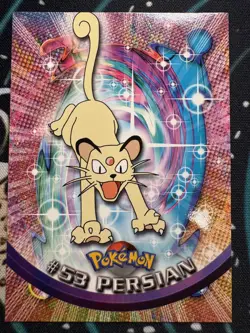 1999 Topps Pokemon TV Animation Edition Series 1 #53 Persian - Image 1