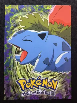 1999 Topps Pokemon the First Movie #E2 #02 Ivysaur - Stage Blue Topps Logo - Image 1