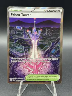Prism Tower 111/86 Chaos Rising Stadium Reverse Holo Full Art. - Image 1