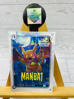 Pikachu as Cosplay Manbat Heroes & Villains Non-Pokemon Cracked Ice Holo - Image 1