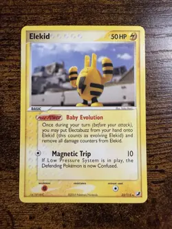 Elekid 23/115 Rare Unseen Forces Pokemon Near Mint Yuka Morii 1867 - Image 1