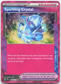 Sparkling Crystal 129/131 Holo ACE SPEC Rare Prismatic Evolutions Pokemon NM - Image 1