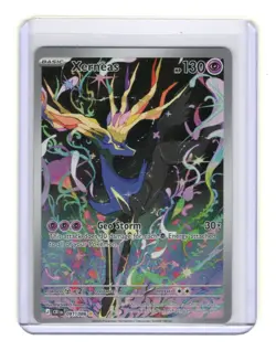 Xerneas 091/086 Holo Illustration Rare Chaos Rising Pokemon Near Mint - Image 1
