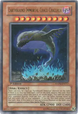 Earthbound Immortal Chacu Challhua ANPR-EN017 Yu-Gi-Oh 1st Edition NM - Image 1