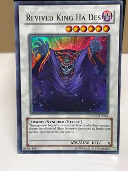 Yu-Gi-Oh Revived King Ha Des CSOC-EN044 Ultra Rare Unlimited LP - Image 1