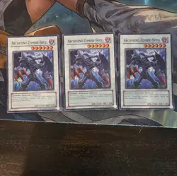 Yu-Gi-Oh! Archfiend Zombie-Skull ANPR-EN042 1st Ed Synchro Effect 3x English - Image 1