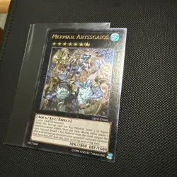 Yugioh Mermail Abyssgaios ABYR-EN046 Ultimate Rare unlimited - Image 2