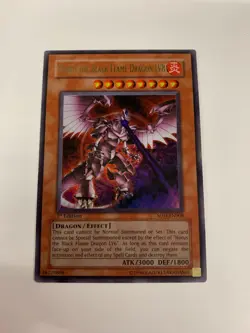 Horus the Black Flame Dragon LV8 SOD-EN008 1st Edition - YuGiOh Card - HP/DMG - Image 1