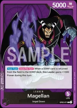Magellan - OP02-071 - L - Booster OP-02: Paramount War #OP02-071 One Piece TCG - Image 1