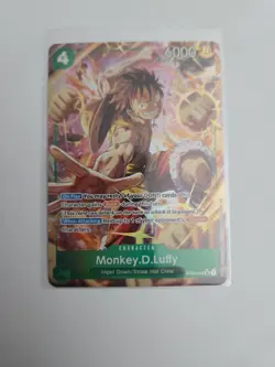Monkey.D.Luffy ST30-012 Alt Full Art Starter Deck EX: Luffy & Ace ST-30 RARE HTF - Image 2