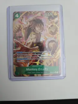 Monkey.D.Luffy ST30-012 Alt Full Art Starter Deck EX: Luffy & Ace ST-30 RARE HTF - Image 4