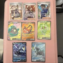 Pokemon TCG full arts exs trainer lot 8 Unique Cards Near Mint - Image 1