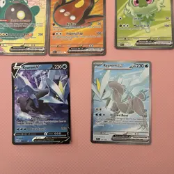 Pokemon TCG full arts exs trainer lot 8 Unique Cards Near Mint - Image 4
