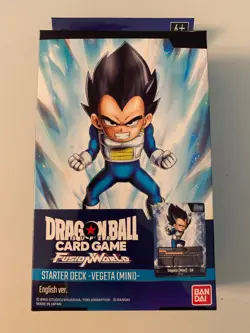 Dragon Ball Super Card Game Fusion World Starter Deck Vegeta Mini FS07 NEW - Image 1