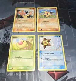 Hariyama, Makuhita, Weedle, Staryu Delta Species Card Lot Regular Pokemon LP - Image 3