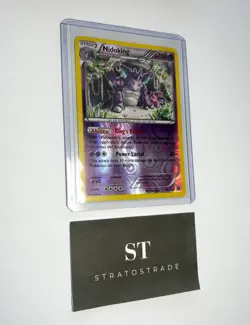 Pokemon Nidoking 45/114 XY Steam Siege Reverse Holo Rare Single TCG Card LP - Image 2
