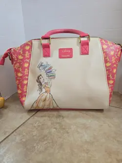 14'×11' Disney Loungefly Large Satchel Beauty And The Beast Belle - Image 3