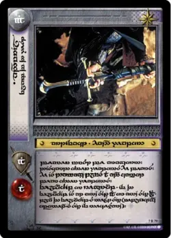 LOTR TCG ANDURIL FLAME OF THE WEST Tengwar - Promo set 7R79 M/GEM MINT Tip Top - Image 1