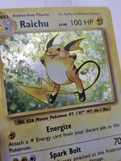 Raichu 36/108 Holo Rare XY Evolutions Pokemon Card - Image 2