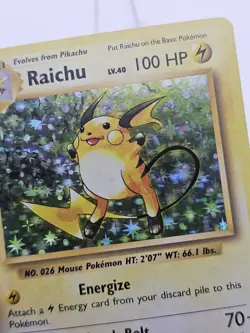 Raichu 36/108 Holo Rare XY Evolutions Pokemon Card - Image 3