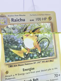 Raichu 36/108 Holo Rare XY Evolutions Pokemon Card - Image 4