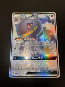 NM Banette GX SV61/SV94 Hidden Fates Shiny Ultra Rare Pokemon Card - Image 1