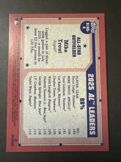 2026 Topps Series 2 - 1991 Topps All-Star Baseball Mike Trout Blue /150 Angels - Image 2