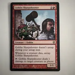 MTG Goblin Sharpshooter Commander 2013 Magic the Gathering LP - Image 2