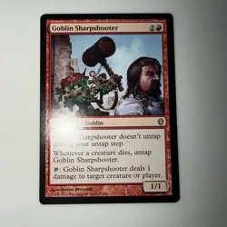MTG Goblin Sharpshooter Commander 2013 Magic the Gathering LP - Image 3