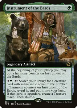 1x Instrument of the Bards - Foi NM Eng MTG - Adventures in the Forgotten Realms - Image 1