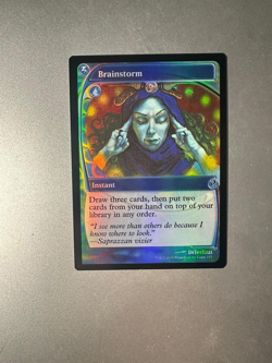 MTG Brainstorm ⭐ Foil Future Sight ⭐ Frame Mysterious Booster2 MB2 NM - Image 3