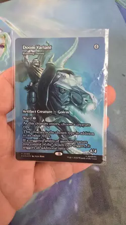 Doom Variant - Roaming Throne (Borderless) Marvel Universe Eternal-Legal Foil - Image 1