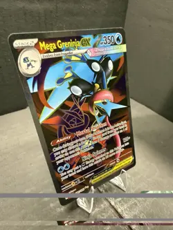 Mega Greninja ex 100/086 Me04: Chaos Rising Holo Ultra Rare Pokemon Pack Fresh - Image 2
