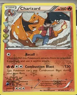 2016 Pokemon Charizard Holo RC5/RC32 Generations Radiant Collection TCG NM/M - Image 5