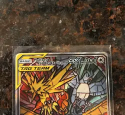 Pokemon Moltres & Zapdos & Articuno GX SM210 Promo Holo TAG TEAM - Image 3