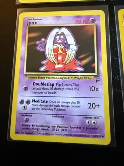 Vintage Pokemon Psychic Card Lot WOTC Dark Kadabra Jynx Xatu Team Rocket - Image 4