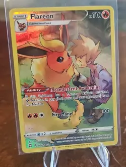 Flareon TG01/TG30 Holo Brilliant Stars Trainer Gallery Pokemon NM - Image 1