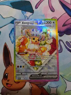 Eevee ex 174 Holo Promo Scarlet & Violet Promo Pokemon Near Mint - Image 1