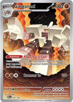 Garganacl [ME01: Mega Evolution - 147/132] Illustration Rare - Image 1