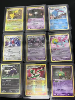 Pokemon tcg diamond/pearl lot including leafeon PSA 8 - Image 1