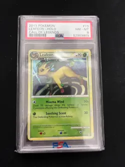 Pokemon tcg diamond/pearl lot including leafeon PSA 8 - Image 3