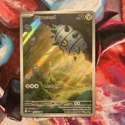 The Pokemon Company Pokemon TCG Ferroseed 148/086 Sv White Flare IR Holo EN - Image 2