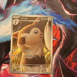 Pokemon TCG Furret 168/159 Journey Together IR Full Art Holo EN - Image 2