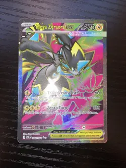 Mega Zeraora ex 098/084 Pitch Black Holo Ultra Rare Pokemon English NM - Image 2