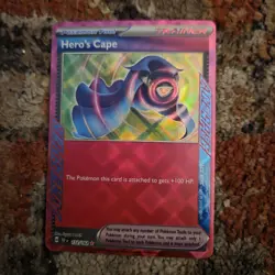 The Pokemon Company Hero's Cape SV05 Temporal Forces 152/162 ACE SPEC Holo EN - Image 2