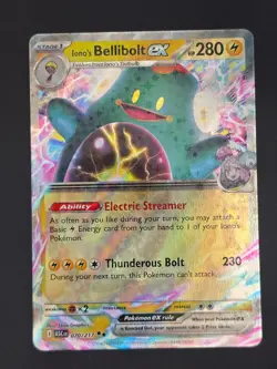 Iono's Bellibolt ex 070/217 Double Rare Ascended Heroes Pokemon Holo Near Mint - Image 1