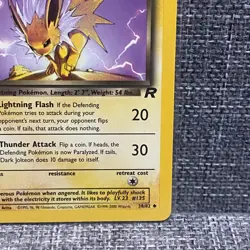Dark Jolteon 38/82 Team Rocket Pokemon Unlimited - NM - Image 3