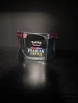 Pokemon Scarlet & Violet Paldean Fates Charizard EX Tin Factory Sealed - Image 3