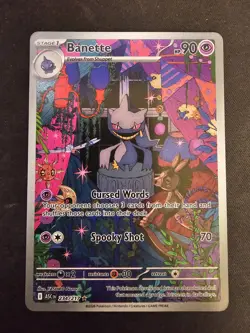 Pokemon TCG Banette Ascended 234/217 Illustration Rare Holo EN 90HP - Image 1
